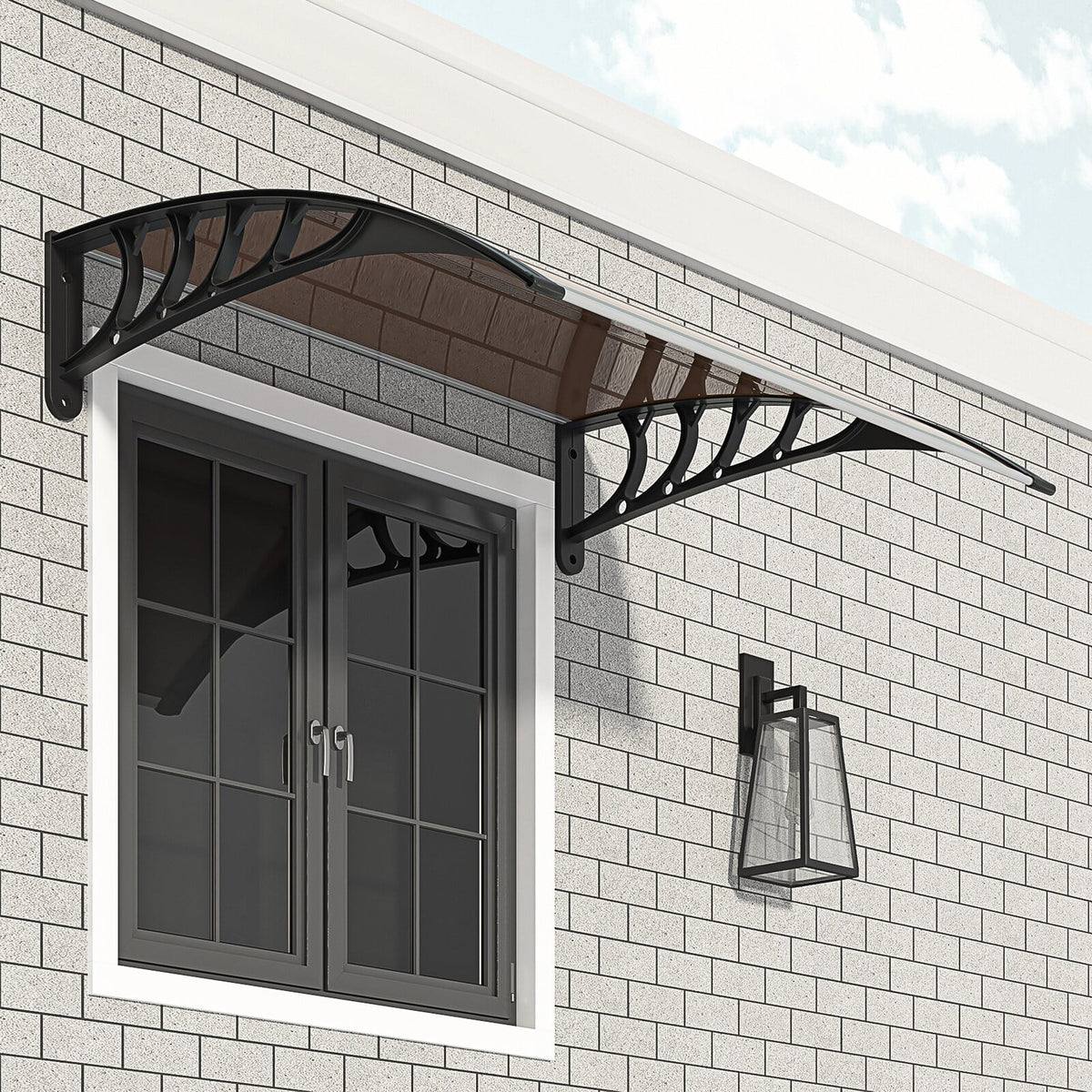 Outdoor Patio Awning Canopy UV Protection I60725