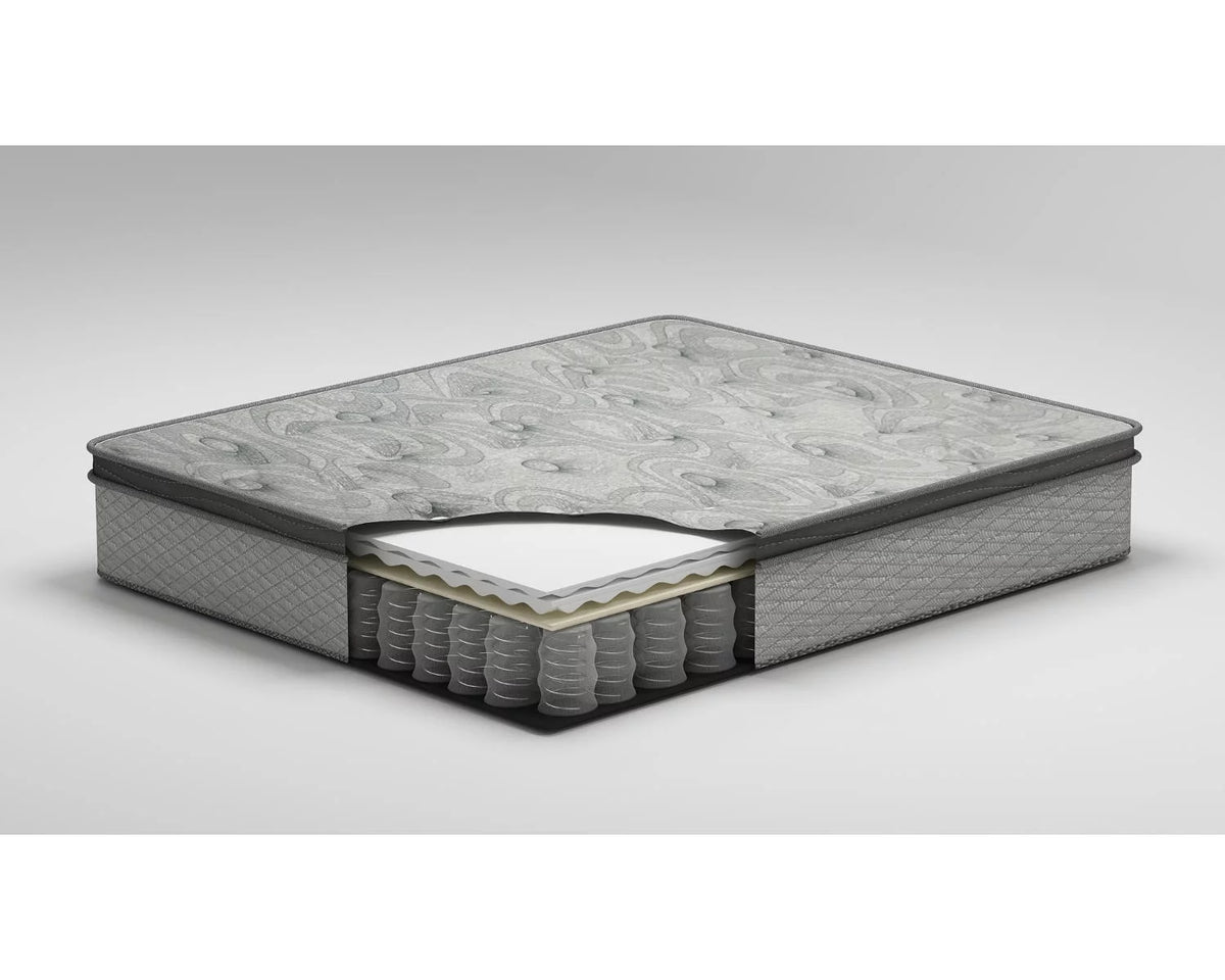 King Plush Hybrid Gel Memory Foam Mattress S8874