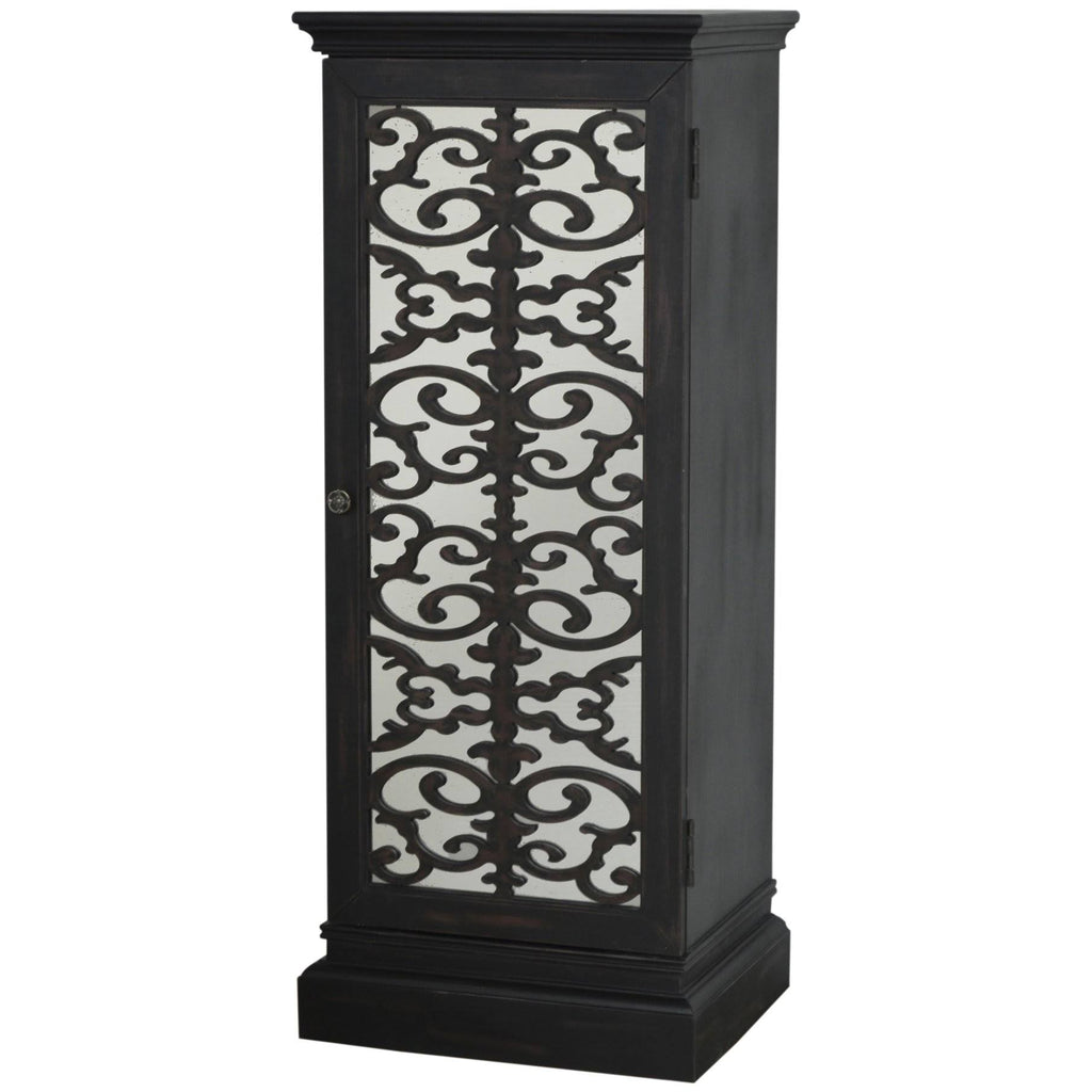 Mirrored Door Bar Cabinet C2983