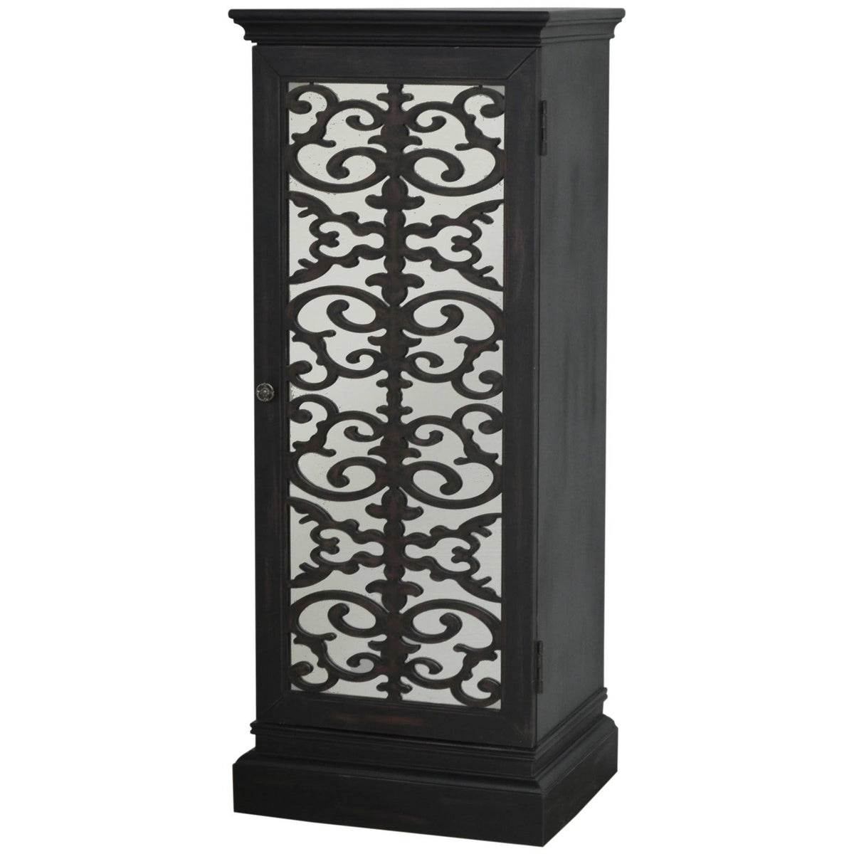 Mirrored Door Bar Cabinet C2983