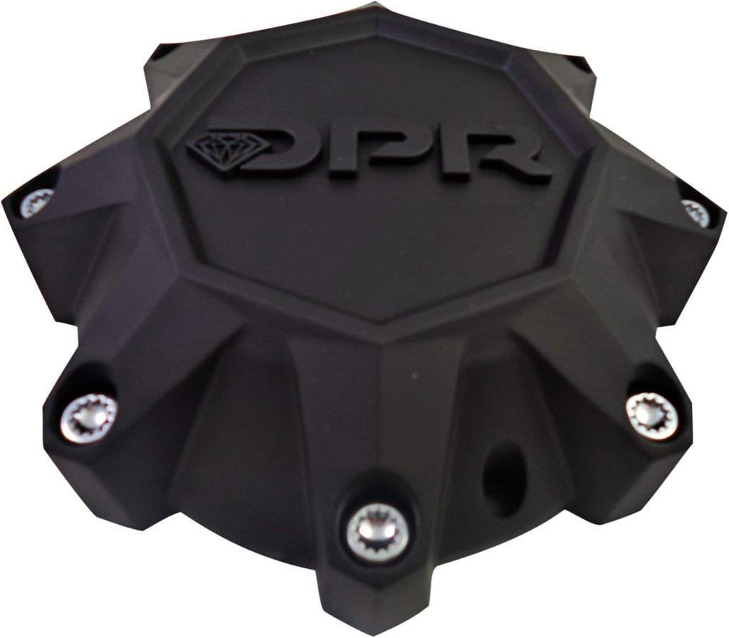 Flat Black Custom Wheel Center Cap M6190