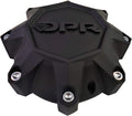 Flat Black Custom Wheel Center Cap M6190