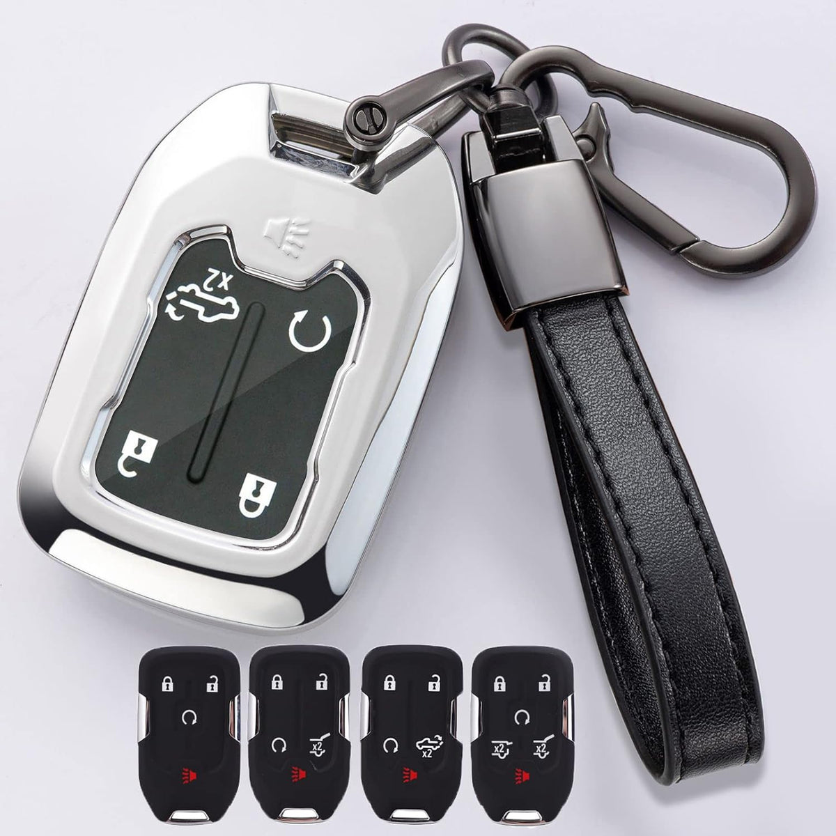 Key Fob Cover Case Red V719
