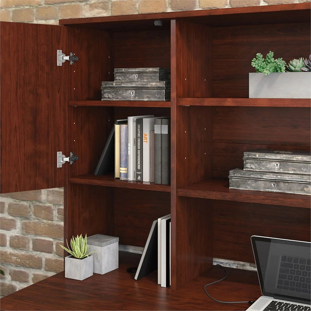72" Engineered Wood Storage Hutch Q605