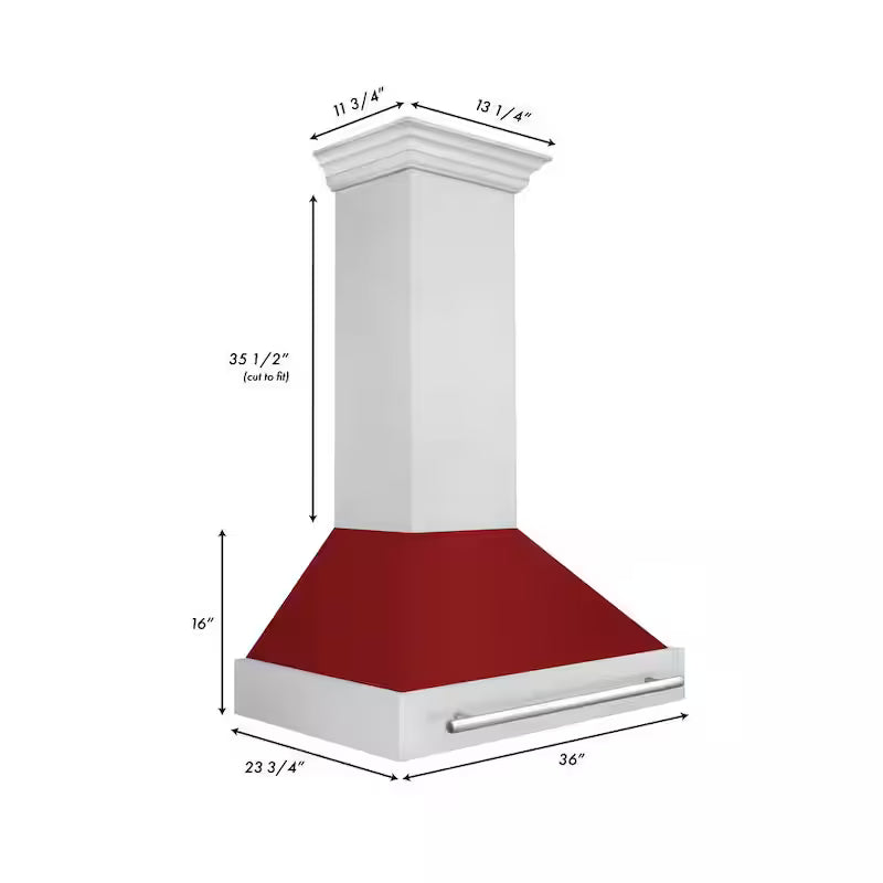 36 in. 700 CFM Ducted Wall Mount Range Hood K88127