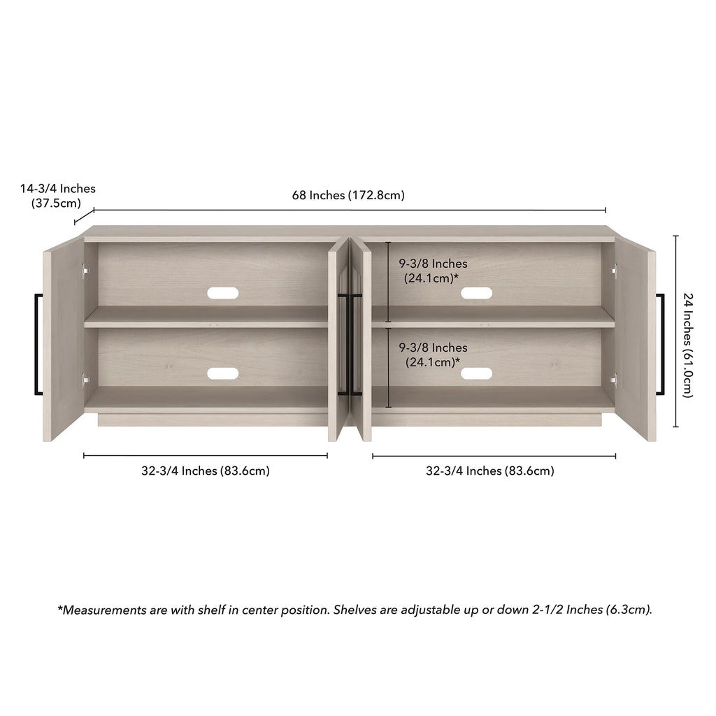 White TV Stand Y918