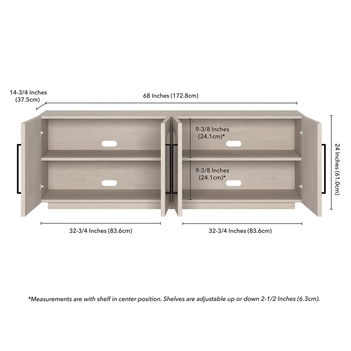 White TV Stand Y918