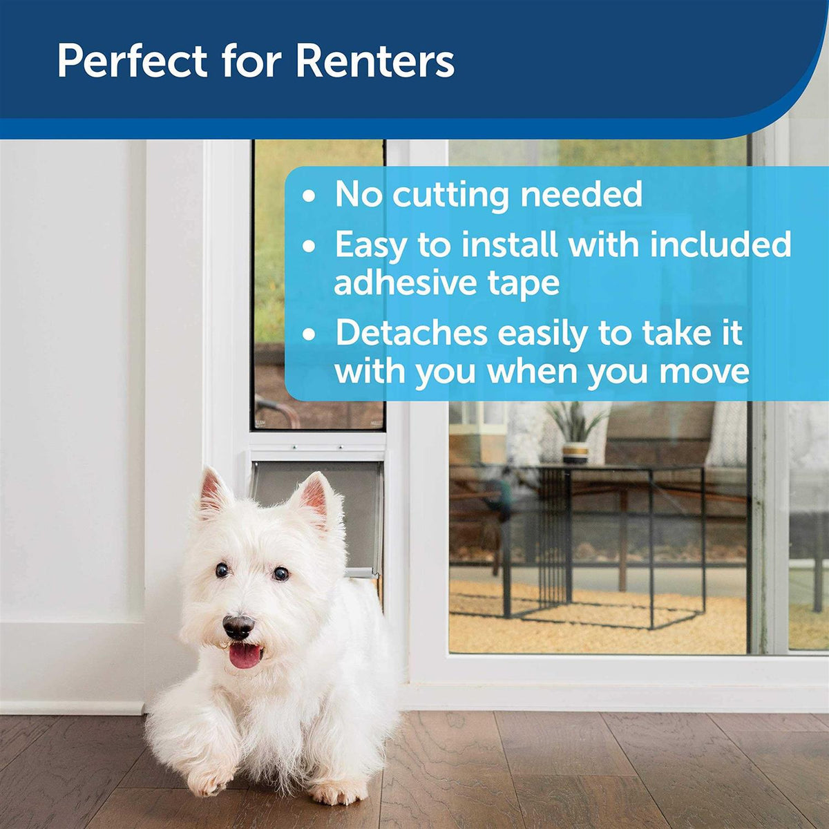 Sliding Glass Pet Door Q7525