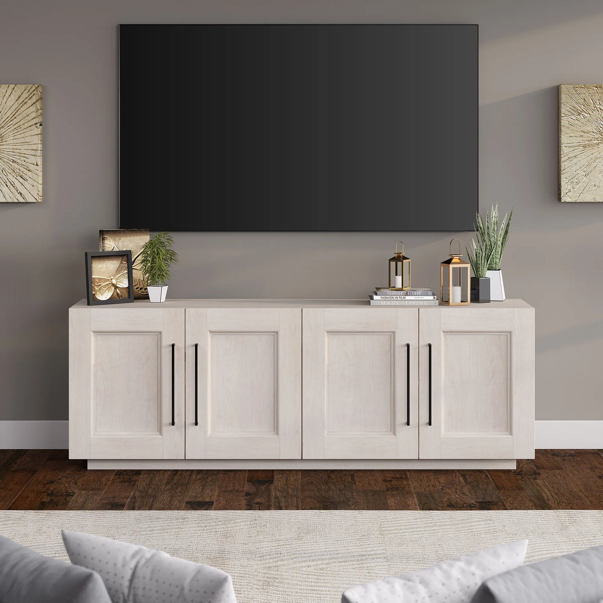 White TV Stand Y918