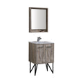 24 in. Modern Bathroom Vanity with White Countertop Y4914