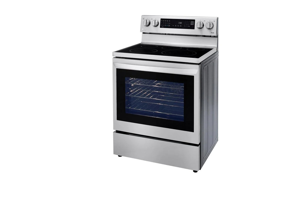 6.3 cu ft. Smart Wi-Fi Enabled True Convection Electric Range with Air Fry D109