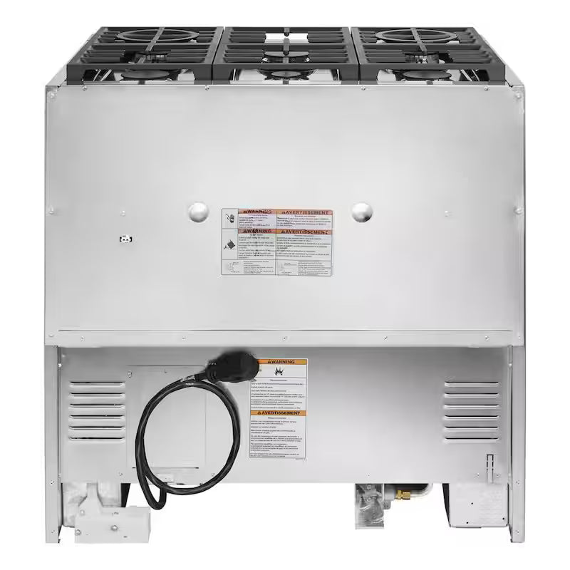 5.1 cu. ft. Smart Dual Fuel Range with True Convection in Stainless Steel N799