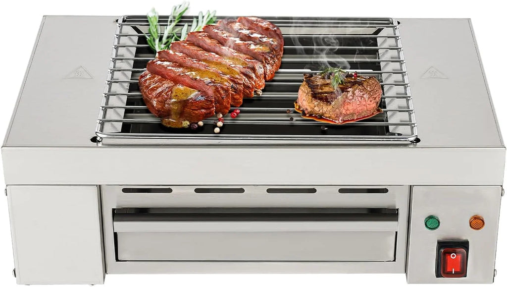 Commercial Electric Barbecue Grill Adjustable Temperature K3272