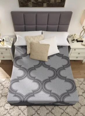 King Plush Hybrid Gel Memory Foam Mattress S8874