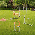 Portable Pet Agility Training Set with Carry Bag V550419
