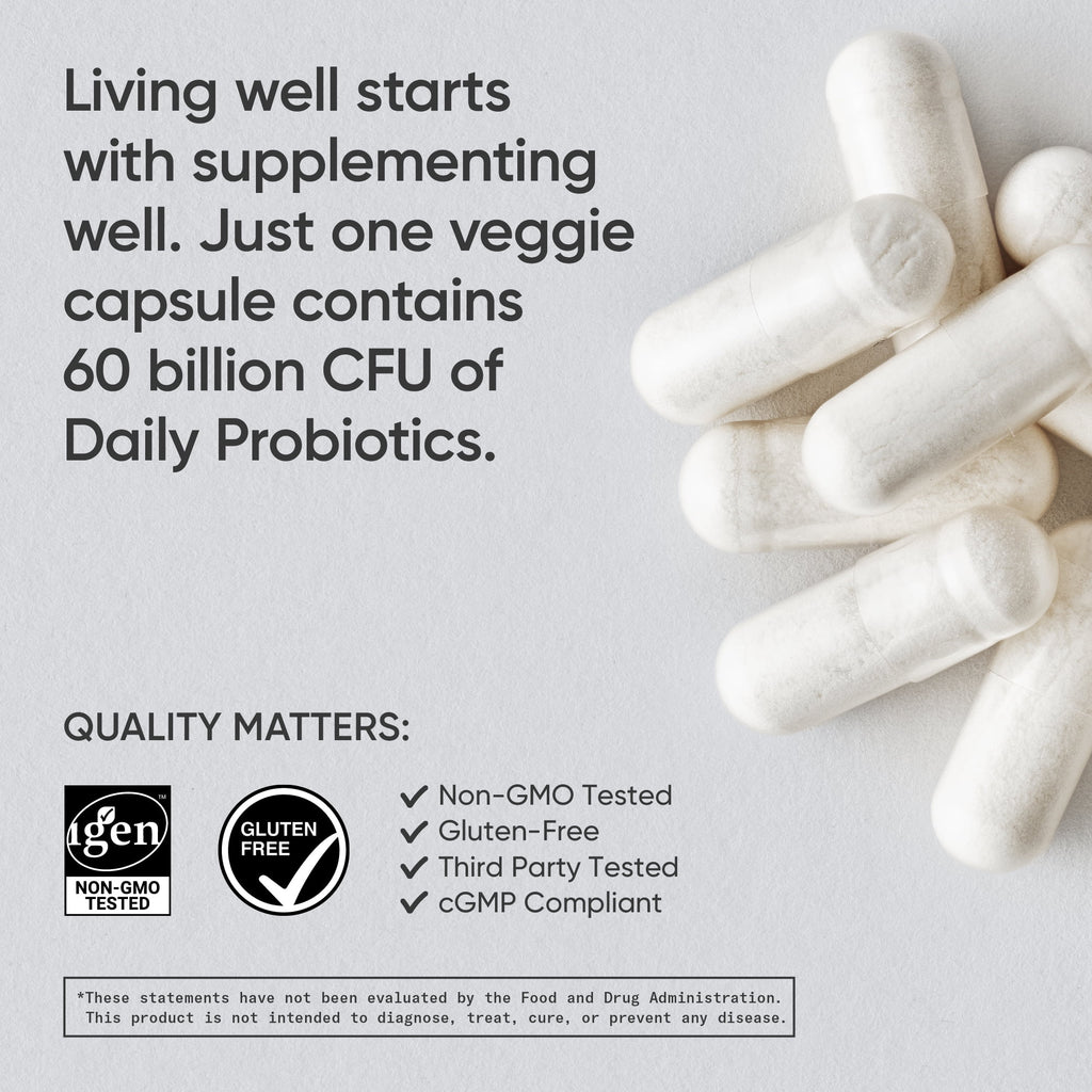 Probiotic Blend 60 Billion CFU 30 Veggie Capsules I316831