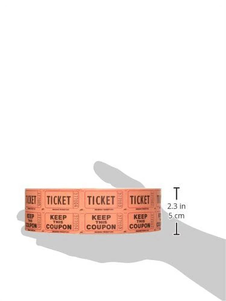 Raffle Tickets 8,000 Total 4 Assorted Colors O577