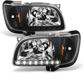 Toyota Tacoma Headlights Headlamps LED Corner Signal Driver Passenger Side F868796