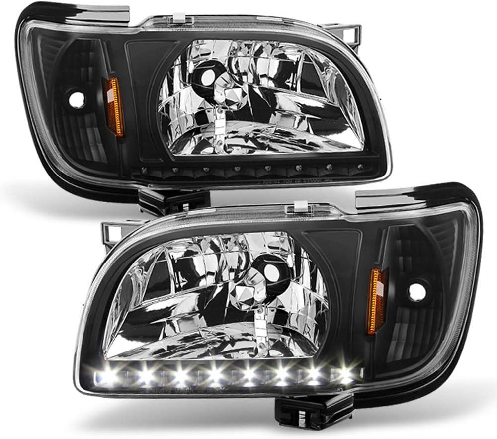 Toyota Tacoma Headlights Headlamps LED Corner Signal Driver Passenger Side F868796