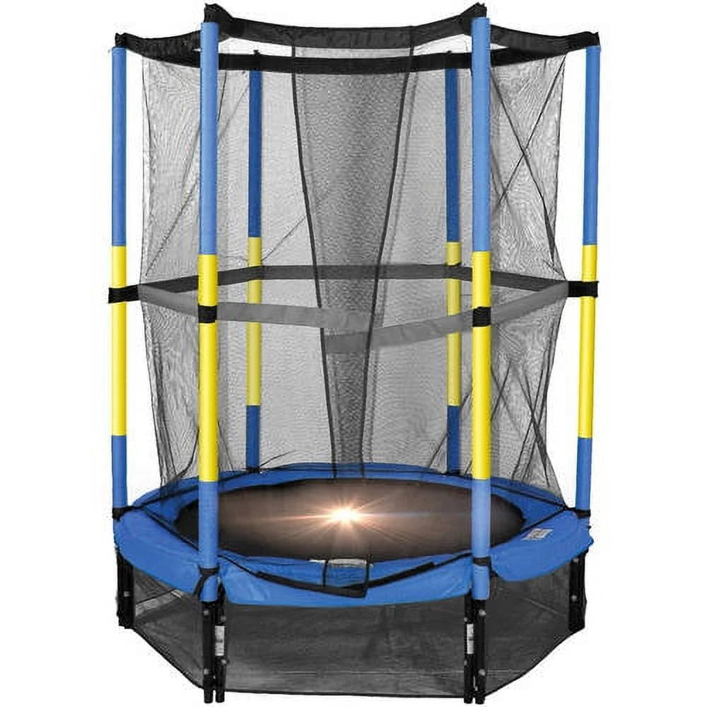 55-Inch Trampoline with Safety Enclosure H19520