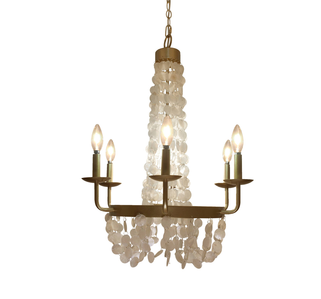 6 Arm Candelabra Chandelier Y359