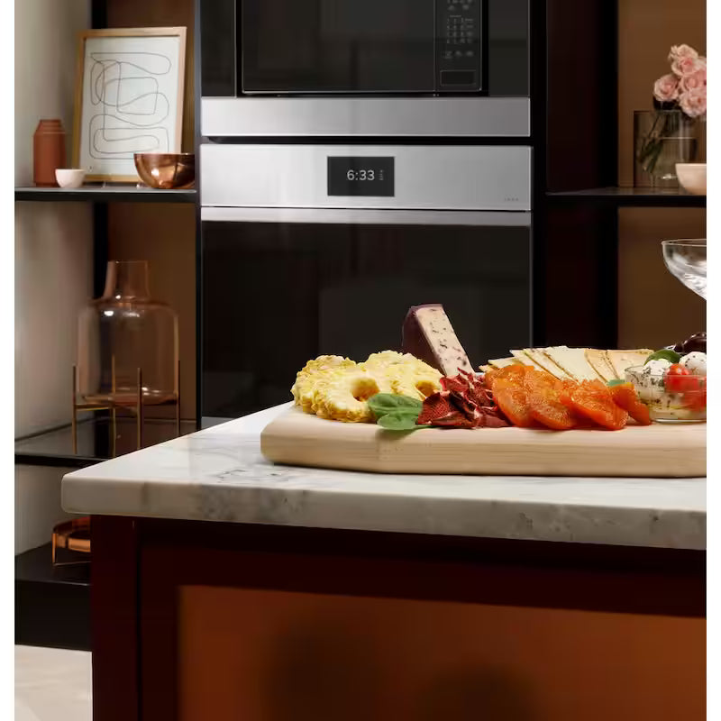 30 in. Smart Single Electric Wall Oven with Convection and Self Clean J807360