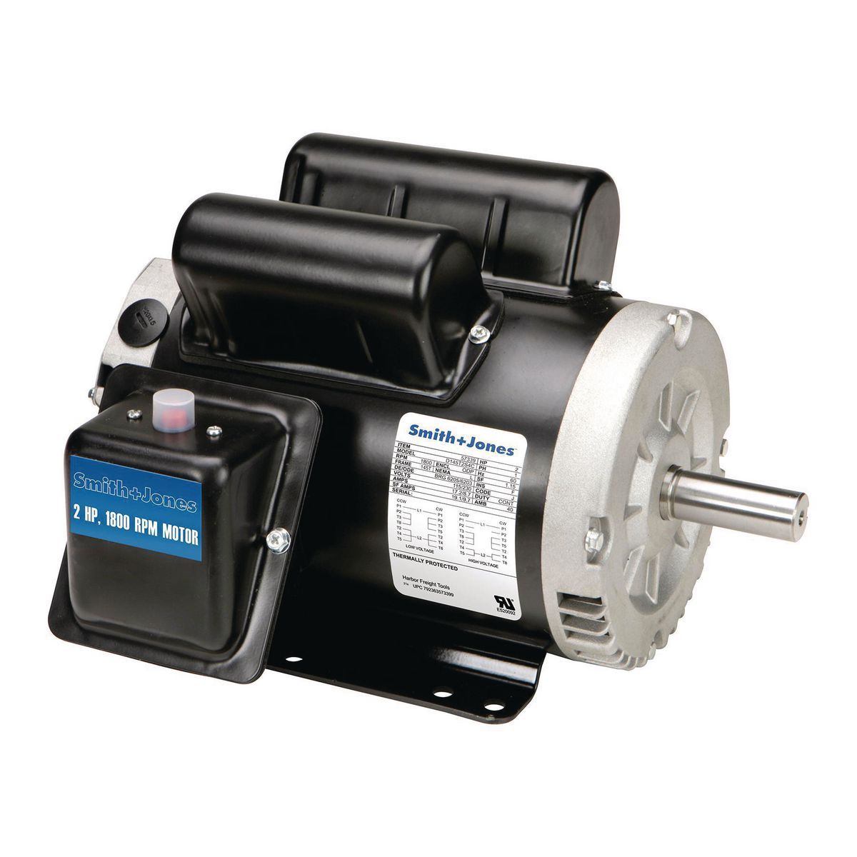 2 HP Compressor Duty Motor C739