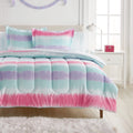 Twin 5 Piece Polyester Microfiber Comforter Set A94570