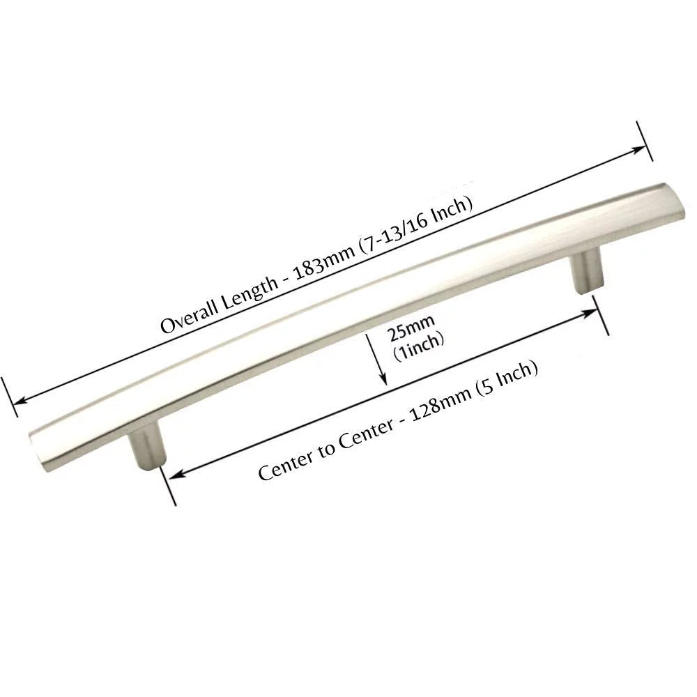 10 Pack Modern Curved Arch Handle Pull S1662