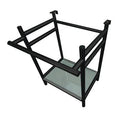 24" Single Bathroom Vanity Base Only Matte Black R658261