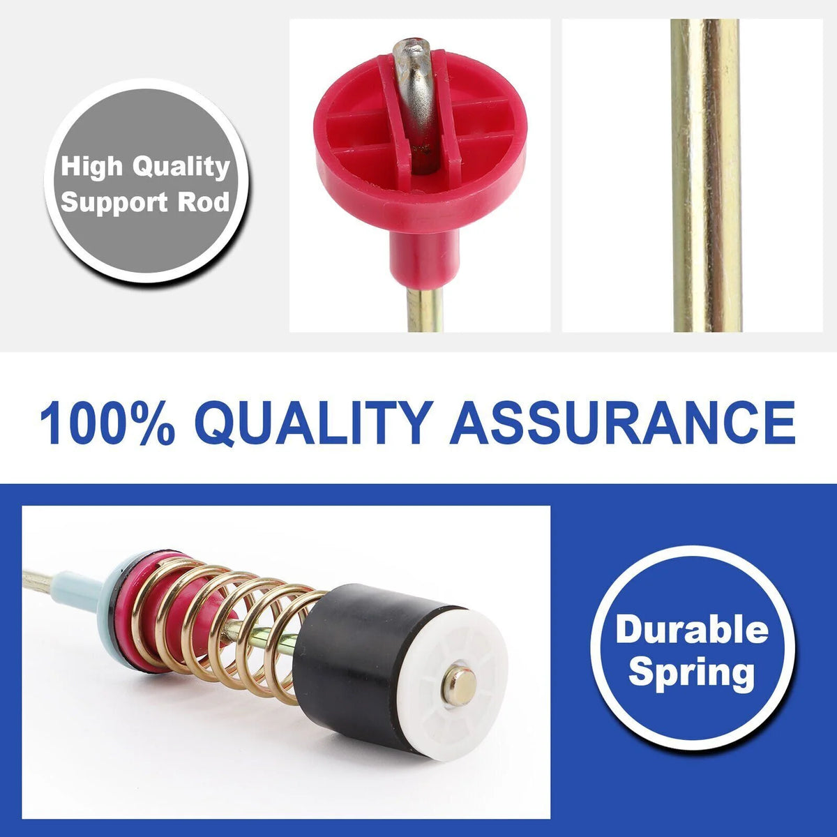4 Pack Washer Suspension Rod Kit W887403