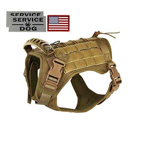 Tactical Service Dog Harness with Handle Y412789