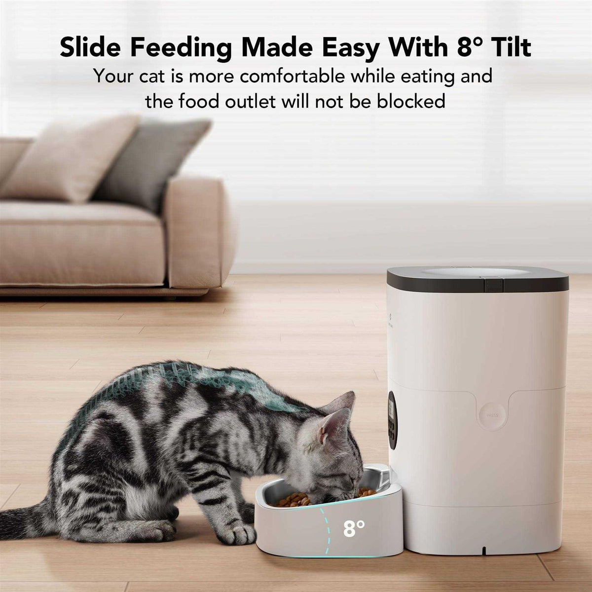Automatic Cat Food Dispenser A14609