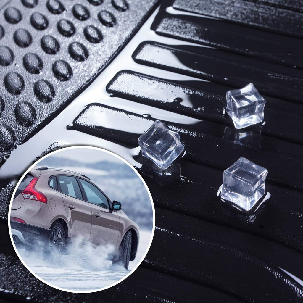 Black Floor Mats Liners Custom Fit Waterproof A7440