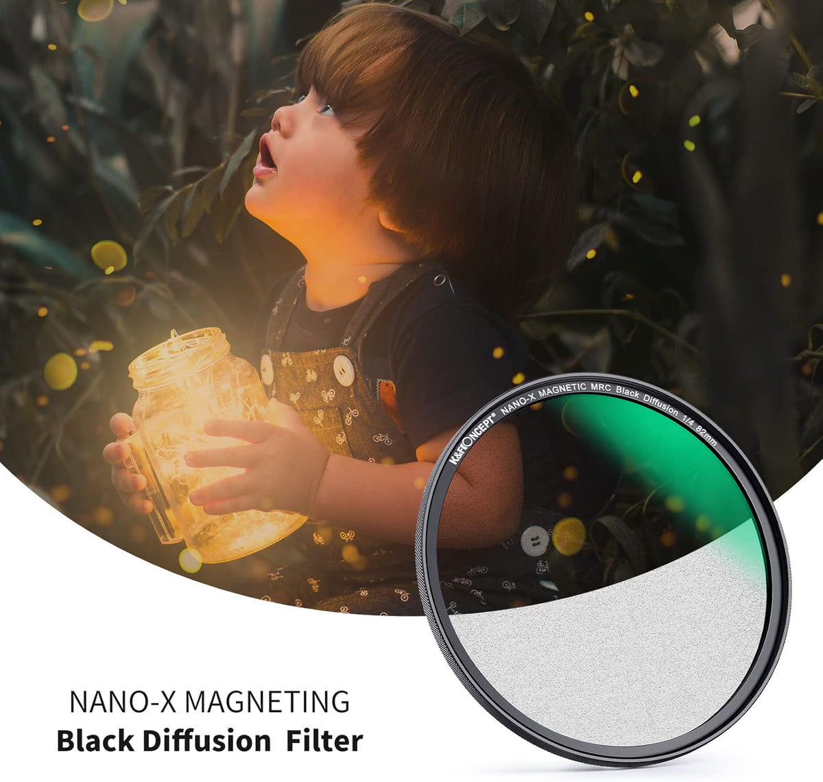 82mm Magnetic Black Soft Diffusion 1/4 Filter Kit P20842