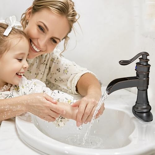 Oil Rubbed Bronze Single Hole Vessel Sink Faucet N367