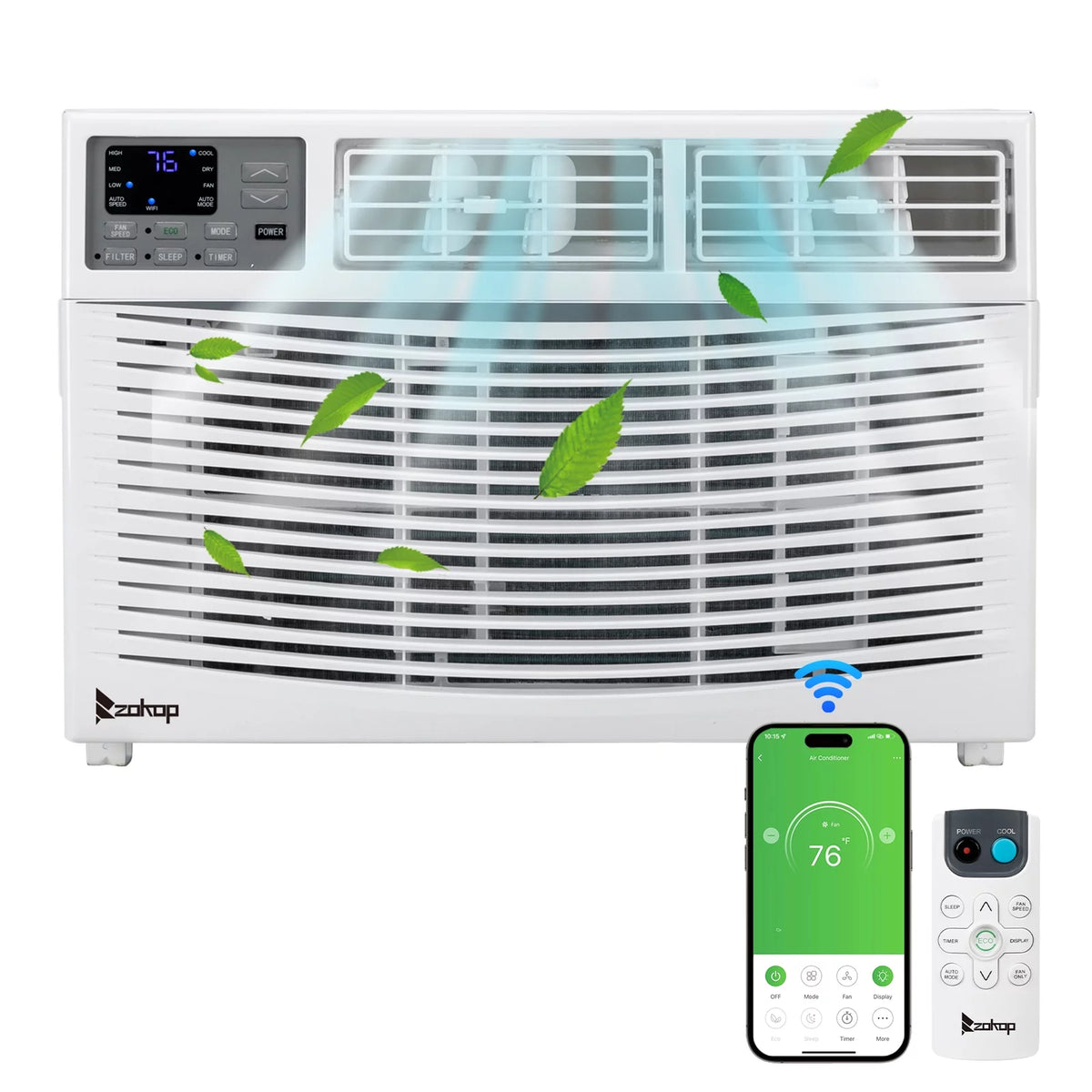 10000BTU Window Air Conditioner with Remote Control J13275