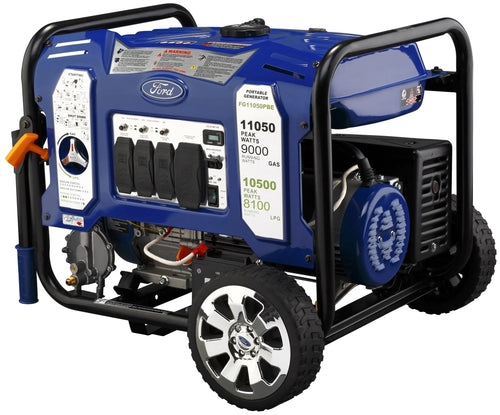 11,050-Watt Dual Fuel Portable Generator F62159