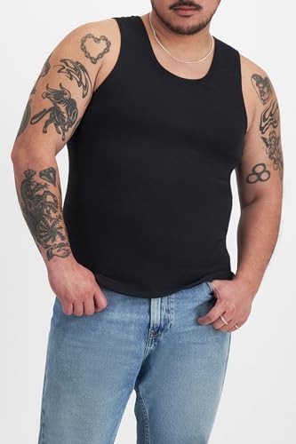 Cotton Rib Tank Undershirt 2-Pack R800