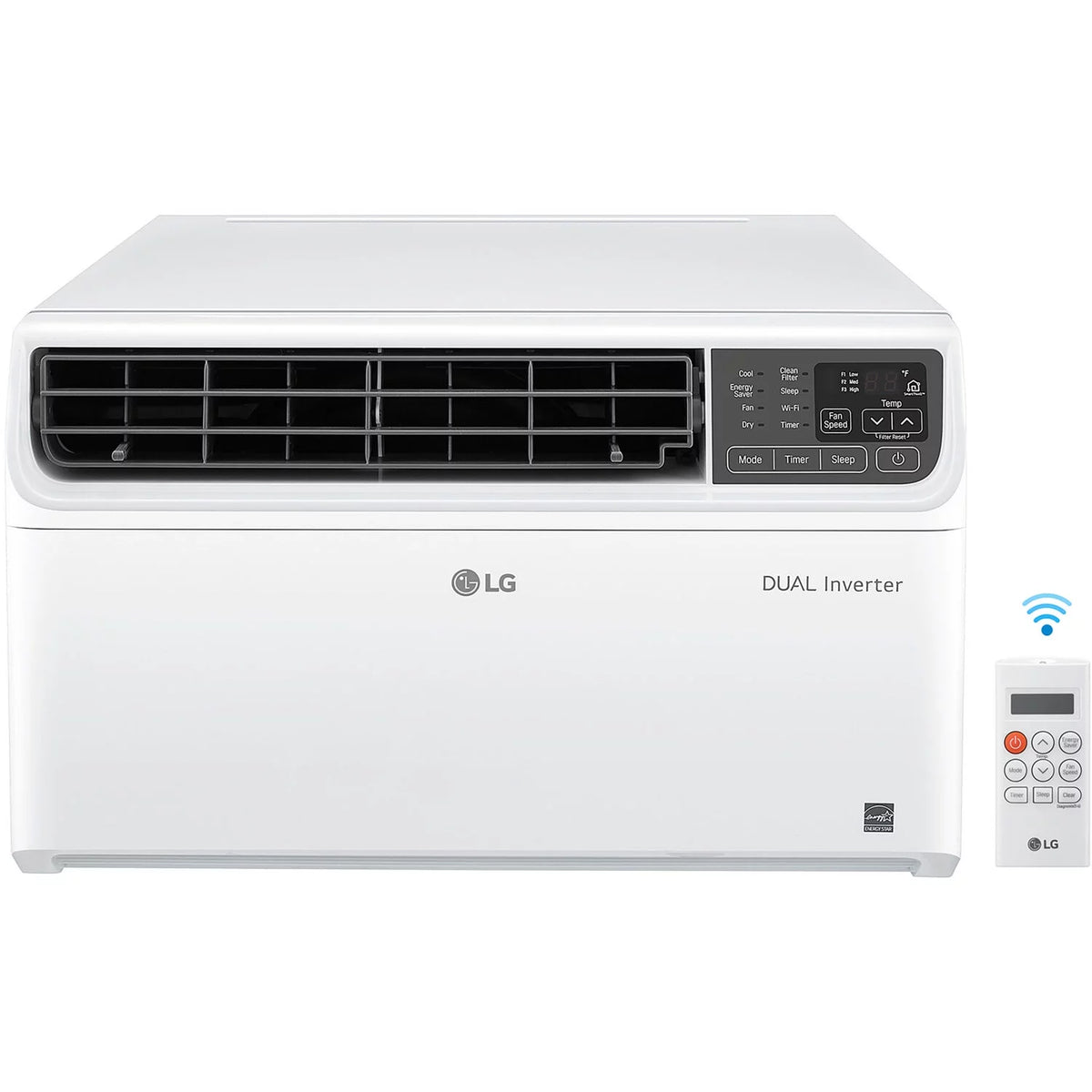 14,000 BTU Window Air Conditioner with Wi-Fi and Remote, White E6306