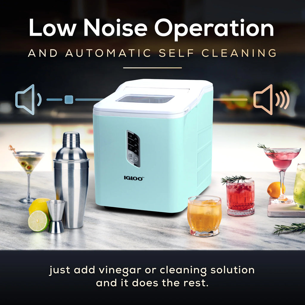Automatic Self-Cleaning Ice Maker A966