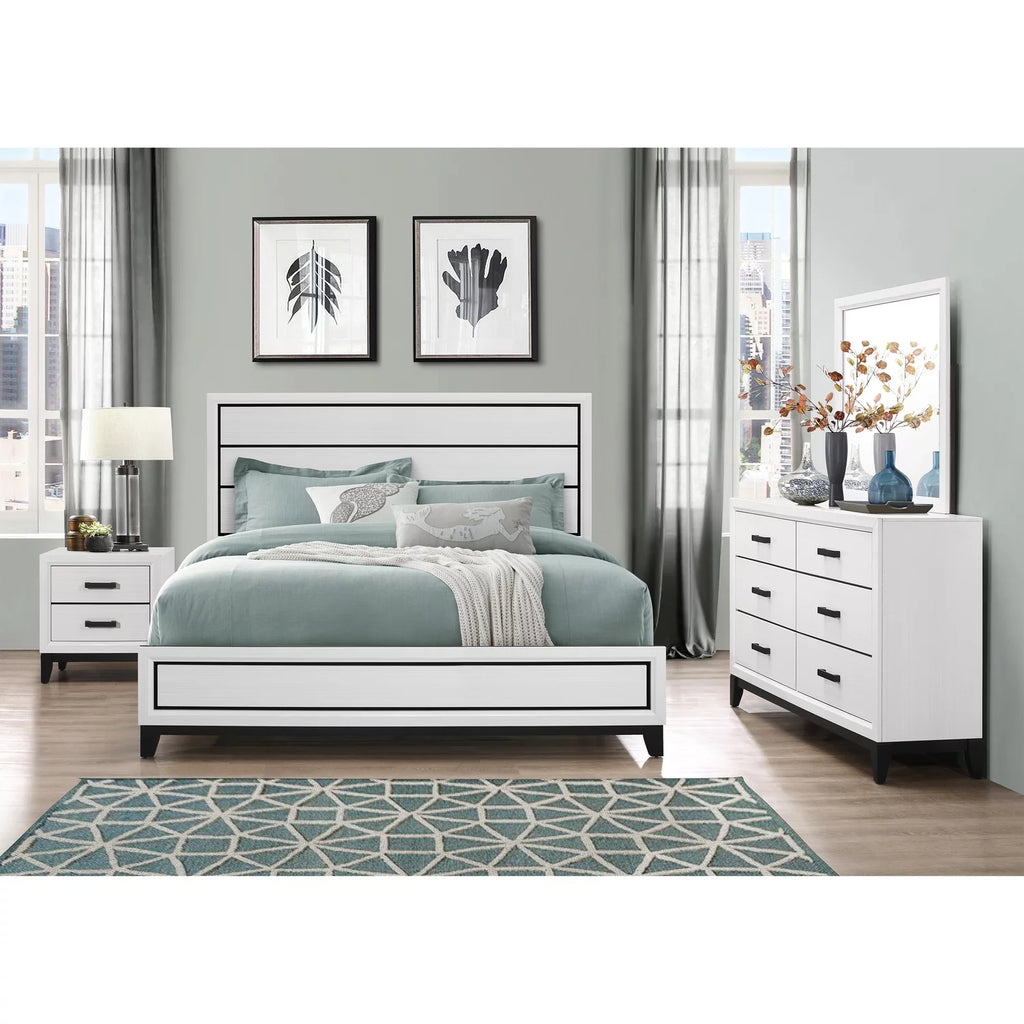 White King Bed U2102