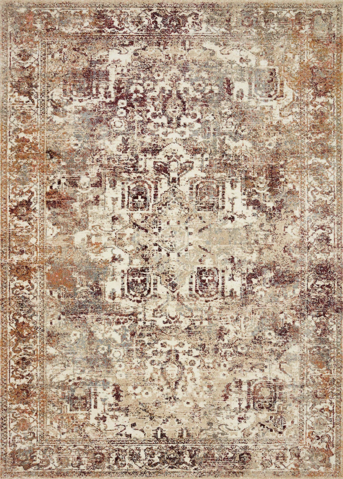Ivory Multi Rug V81624