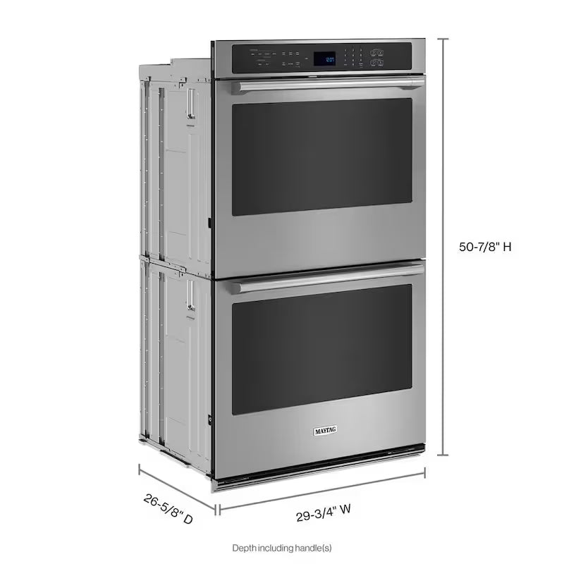 30 in. Double Electric Wall Oven with Convection Self-Cleaning in Stainless Steel R7822