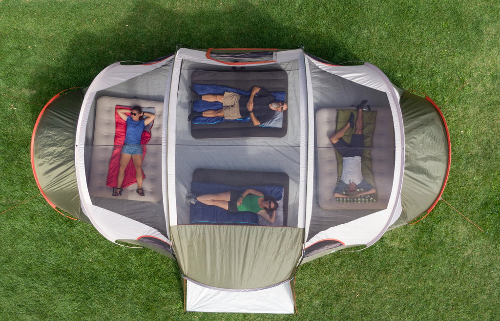 18-Person Cabin Tent with 3 Covered Entrances G26063