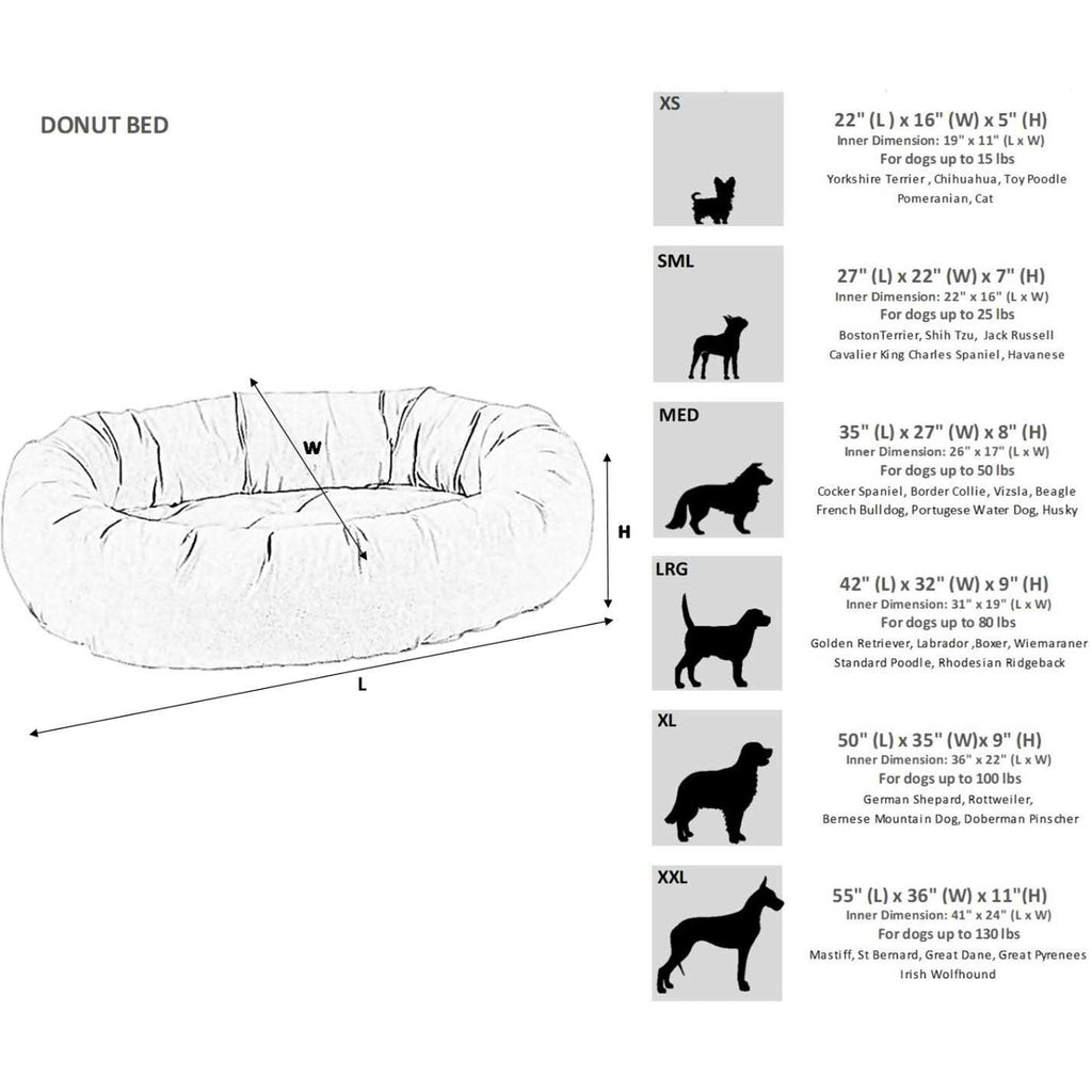 Donut Dog Bed I7360