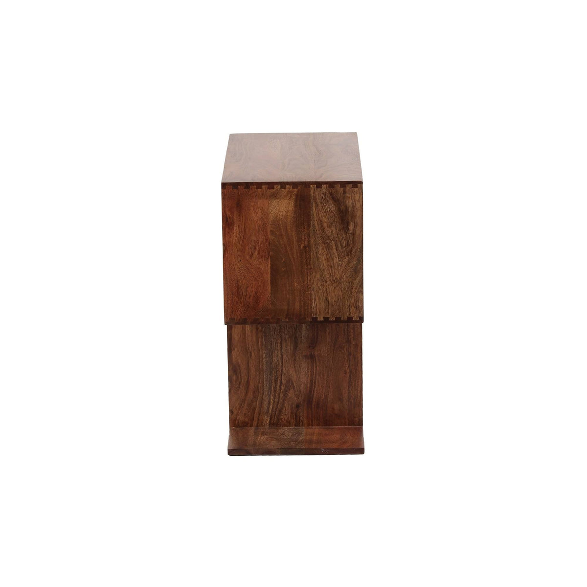 Solid Acacia Wood Bookcase H750