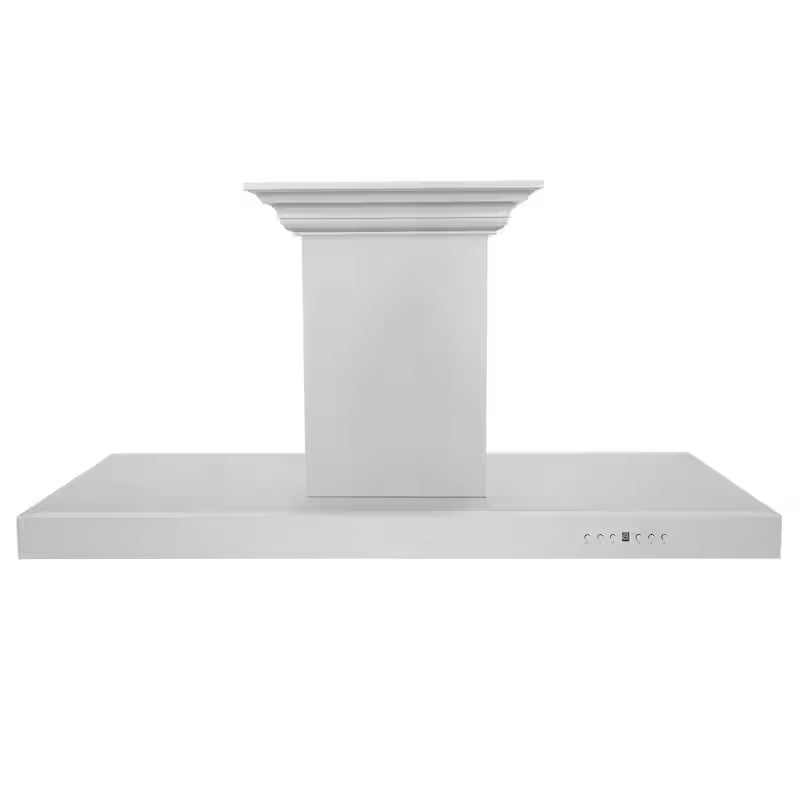 42 in. 400 CFM Ducted Island Mount Range Hood in Stainless Steel K263509