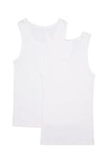Cotton Rib Tank Undershirt 2-Pack R800