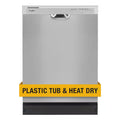 24 in. Built-In Tall Tub Dishwasher in Stainless Steel I9640